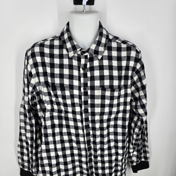 Elwood Shirt Men Extra Large XL Long Sleeve Plaid Button Down Flannel - Picture 3 of 7